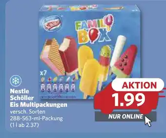 Combi Nestle Schöller Eis Multipackungen aanbieding