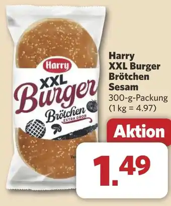 Combi Harry XXL Burger Brötchen Sesam aanbieding