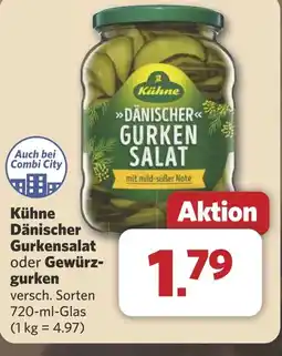 Combi Kühne Dänischer Gurkensalat oder Gewürz gurken aanbieding
