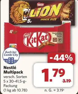 Combi Nestle Multipack aanbieding