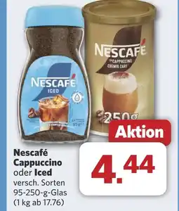 Combi Nescafé Cappuccino oder Iced aanbieding