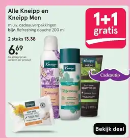 Etos Alle Kneipp en Kneipp Men aanbieding