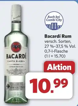 Combi Bacardi Rum aanbieding