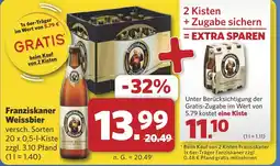 Combi Franziskaner Weissbier aanbieding