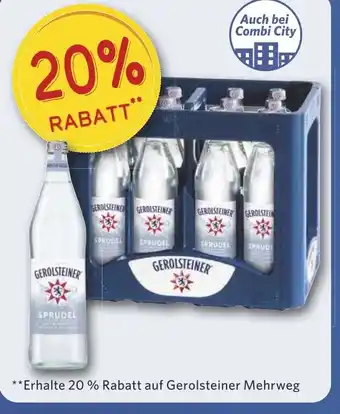 Combi 20% RABATT aanbieding
