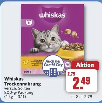 Combi Whiskas Trockennahrung aanbieding