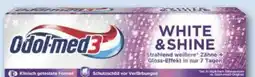 Combi Odol-med3 Zahnpasta White&Shine, All in One oder Samt Weiss aanbieding