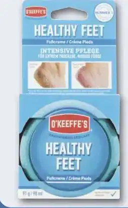 Combi O'Keeffe's Healthy Feet Fuẞcreme aanbieding