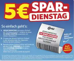 Combi 5€ SPAR- DIENSTAG aanbieding