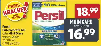 Combi Persil Pulver, Kraft-Gel oder 4in1 Discs aanbieding