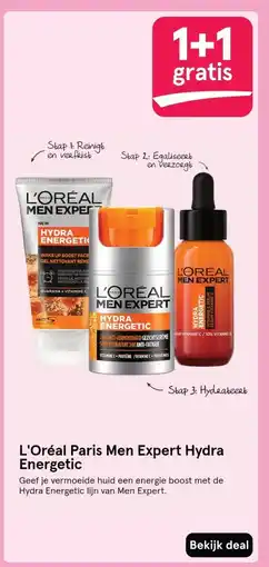 Etos L'Oréal Paris Men Expert Hydra Energetic aanbieding