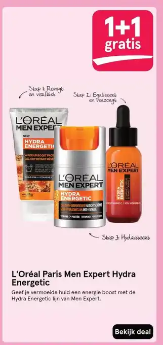 Etos L'Oréal Paris Men Expert Hydra Energetic aanbieding