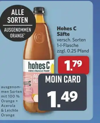 Combi Hohes C Säfte aanbieding