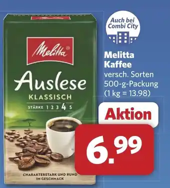 Combi Melitta Kaffee aanbieding