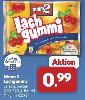 Combi Nimm 2 Lachgummi aanbieding