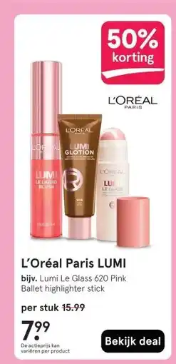 Etos L'Oréal Paris LUMI aanbieding