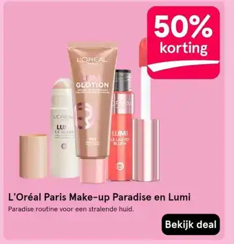 Etos L'Oréal Paris Make-up Paradise en Lumi aanbieding