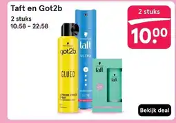Etos Taft en Got2b aanbieding