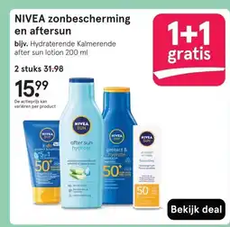 Etos NIVEA zonbescherming en aftersun aanbieding