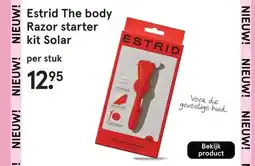 Etos Estrid The body Razor starter kit Solar aanbieding
