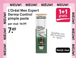 Etos L'Oréal Men Expert Derma Control pimple paste aanbieding