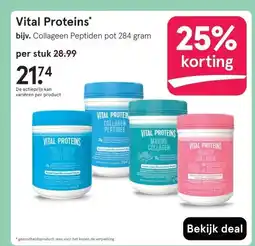 Etos Vital Proteins* aanbieding