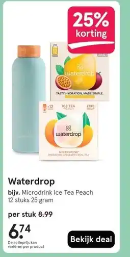 Etos Waterdrop aanbieding