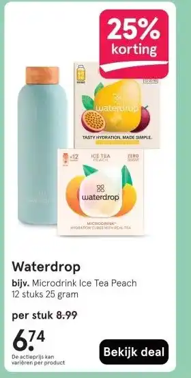 Etos Waterdrop aanbieding