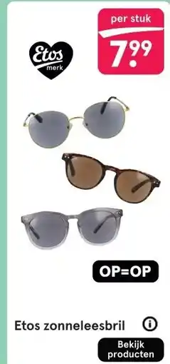 Etos Etos zonneleesbril aanbieding