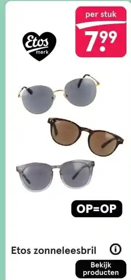 Etos Etos zonneleesbril aanbieding
