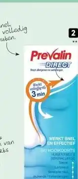 Etos Prevalin Direct hooikoorts neusspray 20 ml** aanbieding