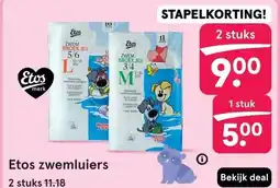 Etos Etos zwemluiers aanbieding