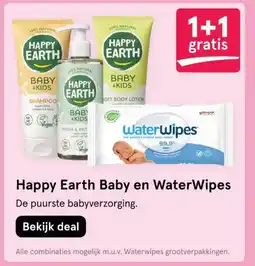 Etos Happy Earth Baby en WaterWipes aanbieding