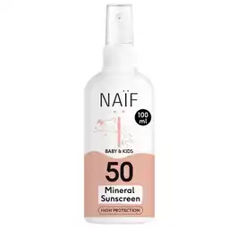 Douglas Naif Naïf Minerale Zonnebrandspray voor Baby & Kids Factor 50 100ML aanbieding