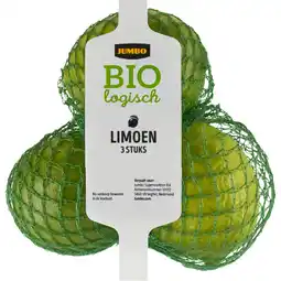 Jumbo Jumbo Biologisch Limoen 3 Stuks aanbieding