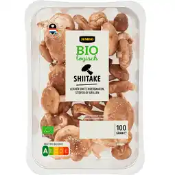 Jumbo Jumbo Biologisch Shiitake 100 g aanbieding