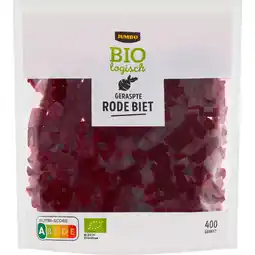 Jumbo Jumbo Biologisch Geraspte Rode Biet 400 g aanbieding