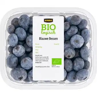 Jumbo Jumbo Biologisch Blauwe Bessen 200 g aanbieding