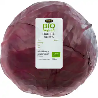 Jumbo Jumbo Biologische Rode Kool 1 Stuk aanbieding