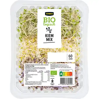 Jumbo Jumbo Biologisch Kiem Mix 60 g aanbieding