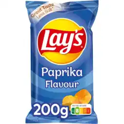 Jumbo Lay's Paprika Chips 200 gr aanbieding