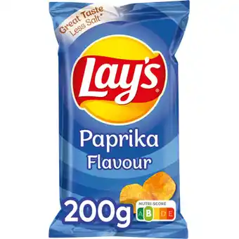 Jumbo Lay's Paprika Chips 200 gr aanbieding
