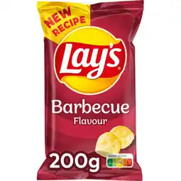 Jumbo Lay's Barbecue Chips 200 gr aanbieding