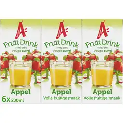 Jumbo Appelsientje FruitDrink Appel 6x200ml aanbieding