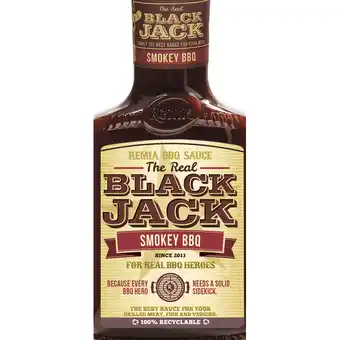 Jumbo Remia Black Jack Smokey BBQ Sauce 450ml aanbieding