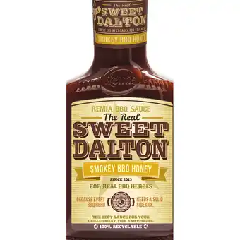 Jumbo Remia Dalton Smokey BBQ Honey Sauce 450ml aanbieding