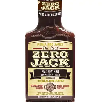 Jumbo Remia Zero Jack Smokey BBQ Sauce 450ml aanbieding