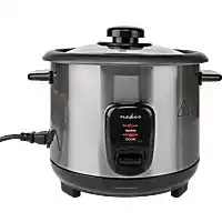 Bol.com Rijstkoker - 1 l - 400 W - Anti-aanbak laag - Verwijderbare kom - Automatische uitschakeling aanbieding