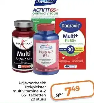 Trekpleister ACTIFIT65+ aanbieding
