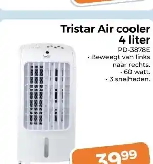 Trekpleister Tristar Air cooler 4 liter aanbieding